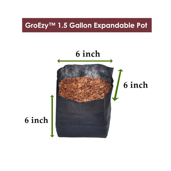 1.5 Gallon Expandable Pot