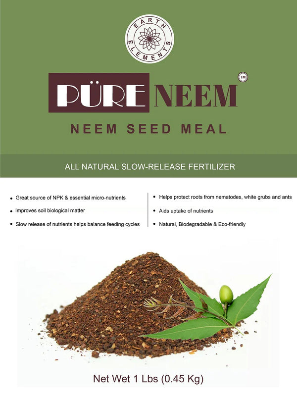 Pure Neem Seed Meal from Earth Elements